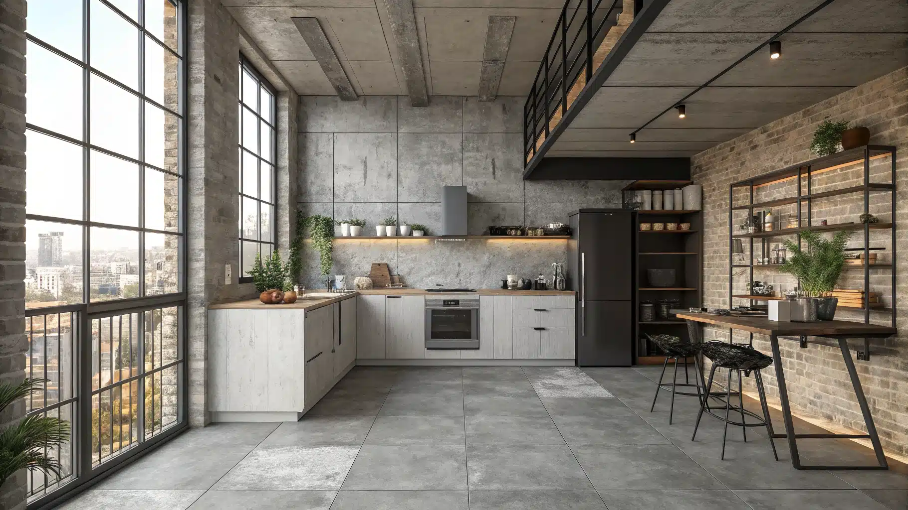 carrelage effet beton