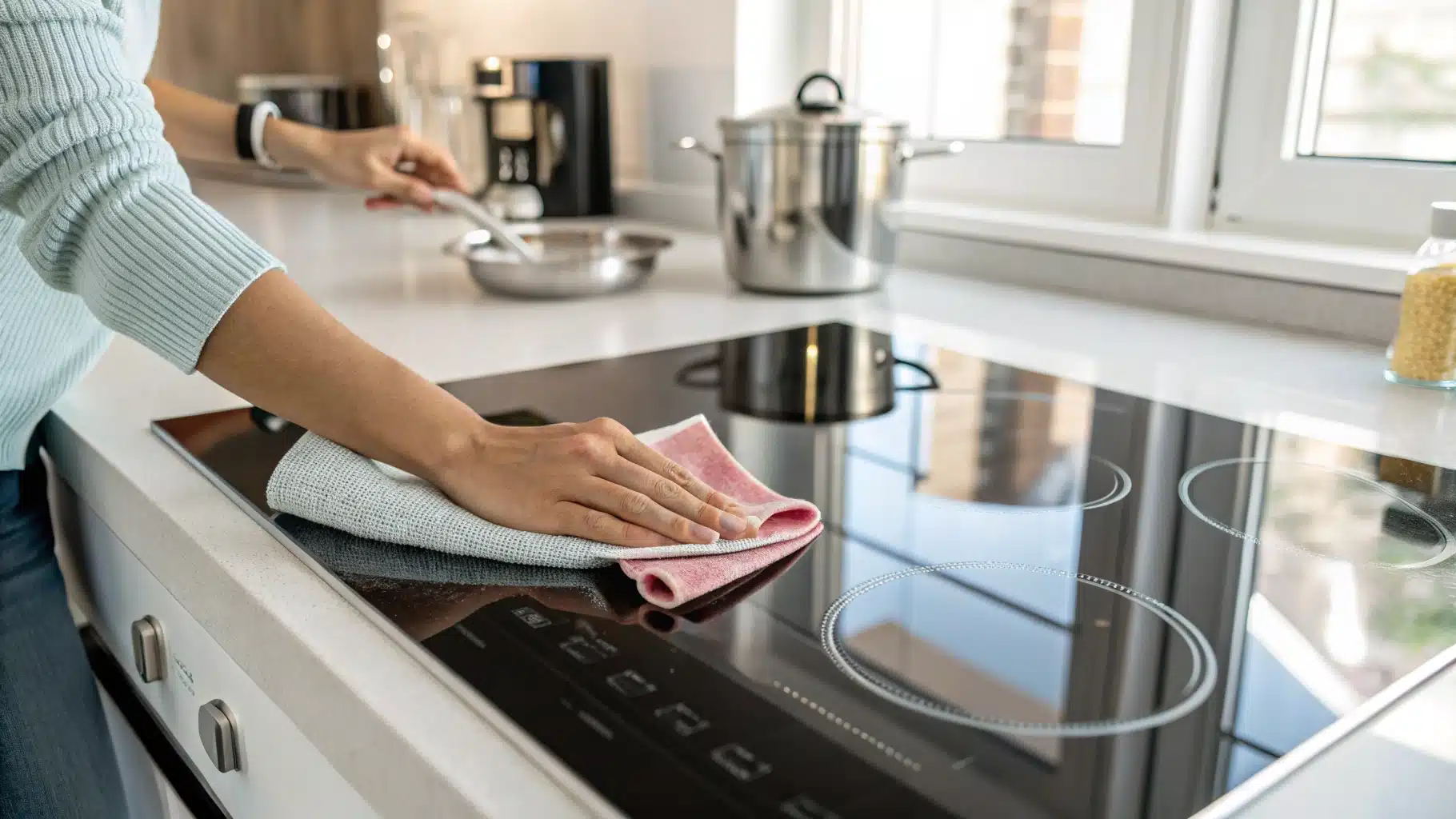 comment nettoyer une plaque induction