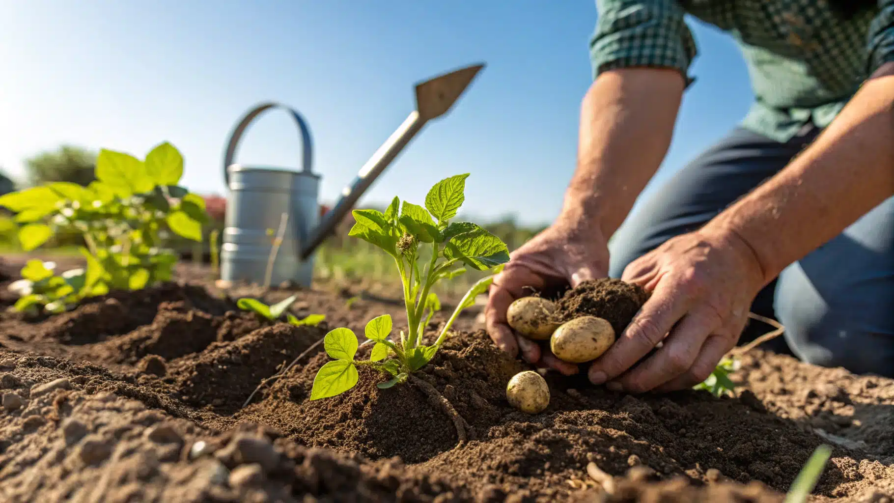comment planter des pommes de terre